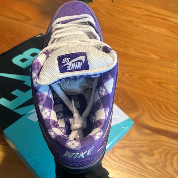 Nike SB Dunk Low Concepts Purple Lobster BRAND NEW UNUSED - Picture 5 of 5